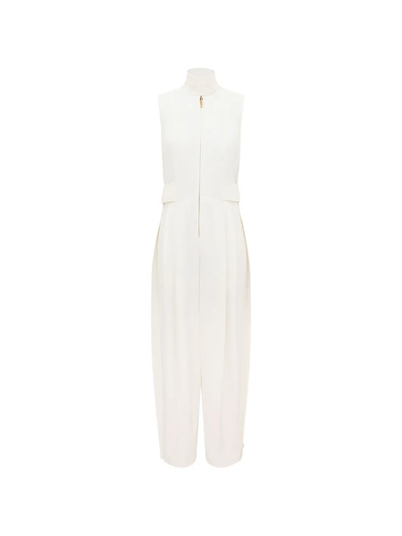 Zimmermann Twill Luna Jumpsuit - Neutrals 