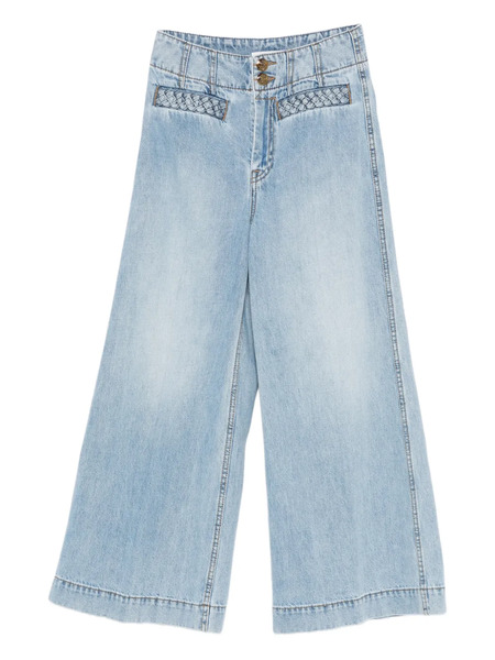  Zimmermann Wanderlust Buttoned Jeans - Blue 