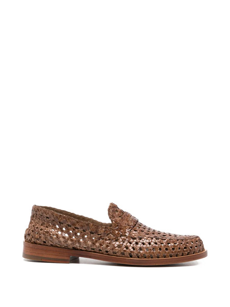  Zolfo Woven Loafers - Brown 