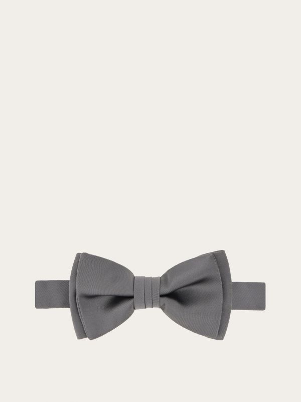  Ferragamo Men Bow Tie Grey 