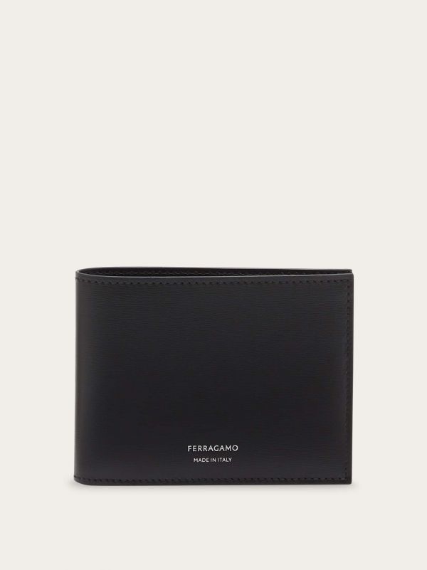  Ferragamo Men Classic Wallet Black 