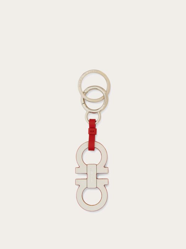  Ferragamo Men Gancini Keychain   Citymatch Capsule Red 
