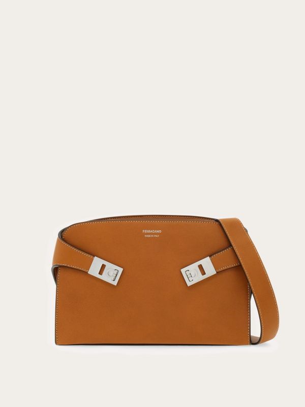  Ferragamo Men Hug Messenger (s) Brown 