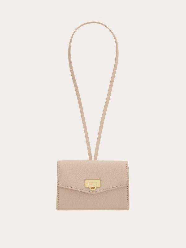  Ferragamo Women Card Holder Charm Pink 