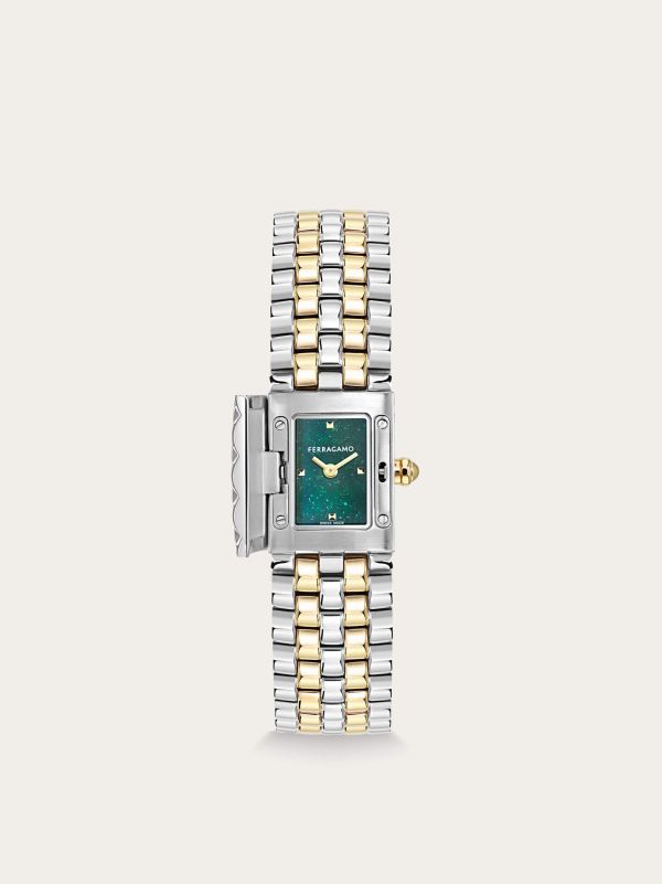  Ferragamo Women Ferragamo Secret Watch Green 
