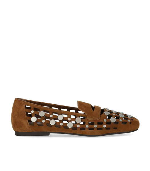  Ash Bali Brown Ballet Flat Shoe 