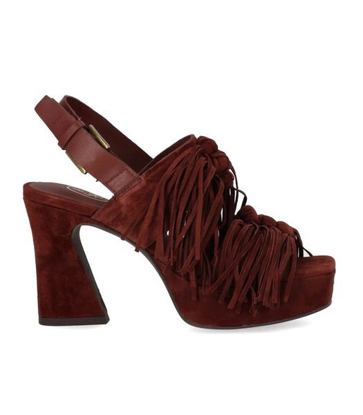  Ash Oprah Burgundy Heeled Sandal 