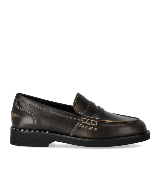 Ash Winona Dark Brown Loafer 