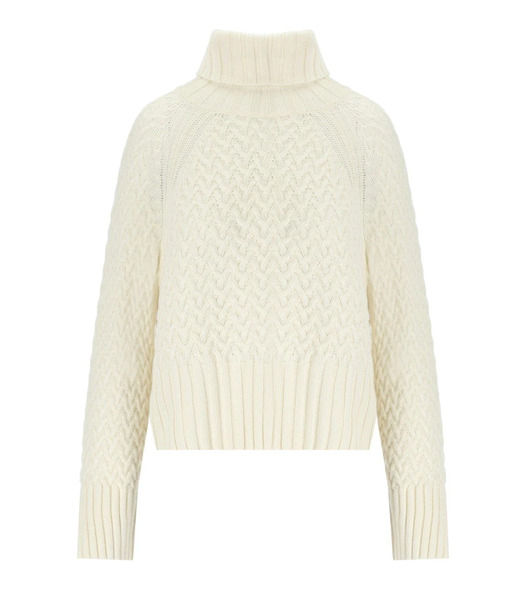  Barbour Malton Ecru Turleneck Sweater 