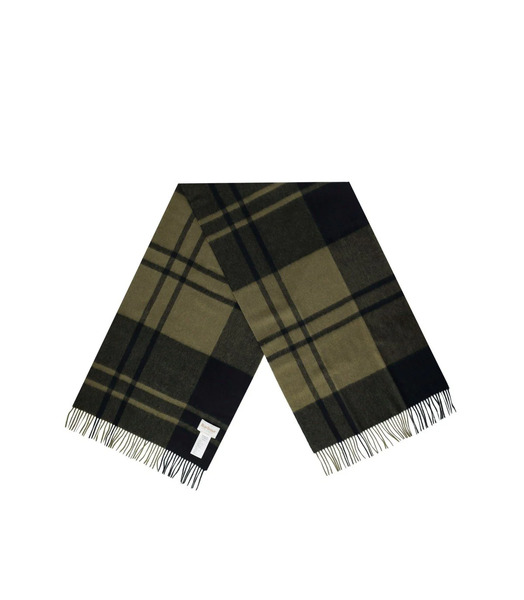  Barbour Maxime Tartan Green Scarf 