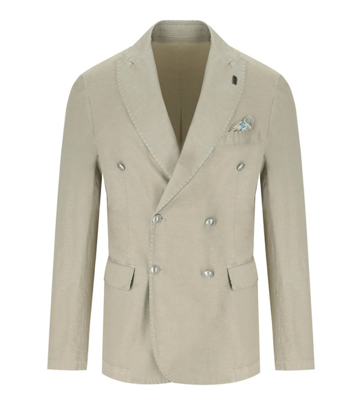  Bob Jamie Beige Double-breasted Jacket 