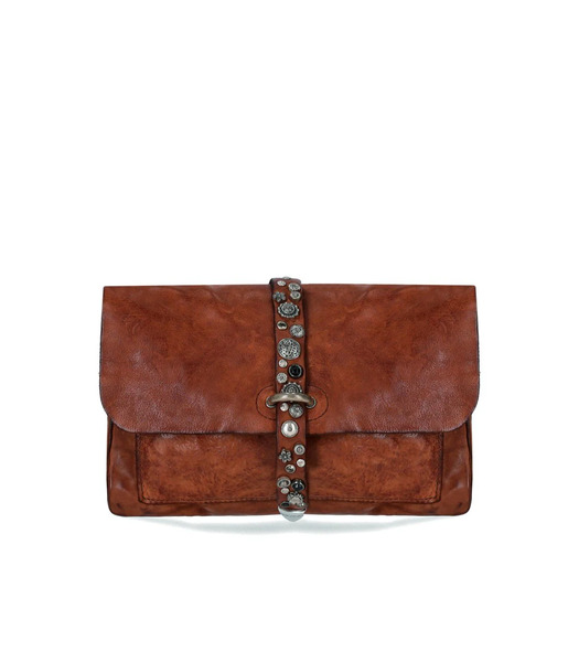  Campomaggi Elga Brown Crossbody Bag 