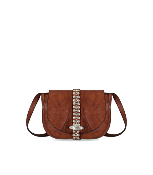  Campomaggi Linda Cognac Crossbody Bag 
