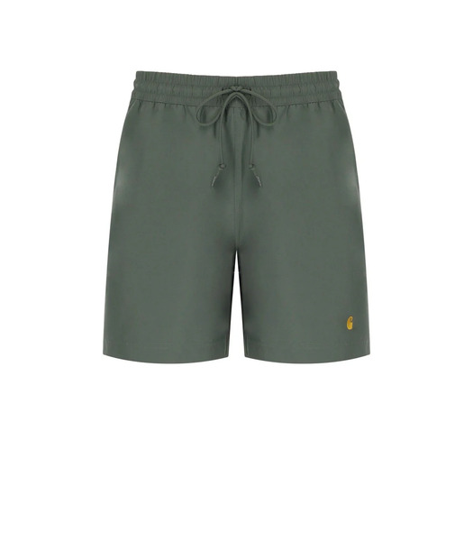  Carhartt Wip Chase Green Swim Trunks 