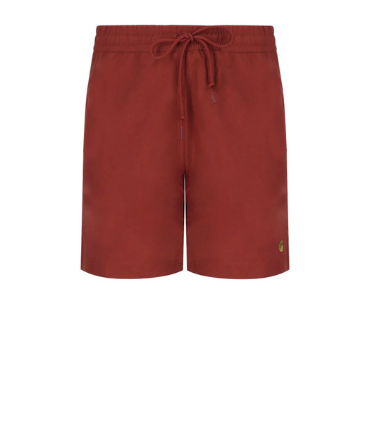  Carhartt Wip Chase Oxide Red Swim Trunks 