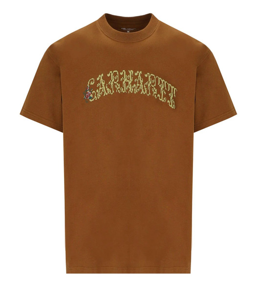  Carhartt Wip S/s Monogram Hamilton Brown T-shirt 