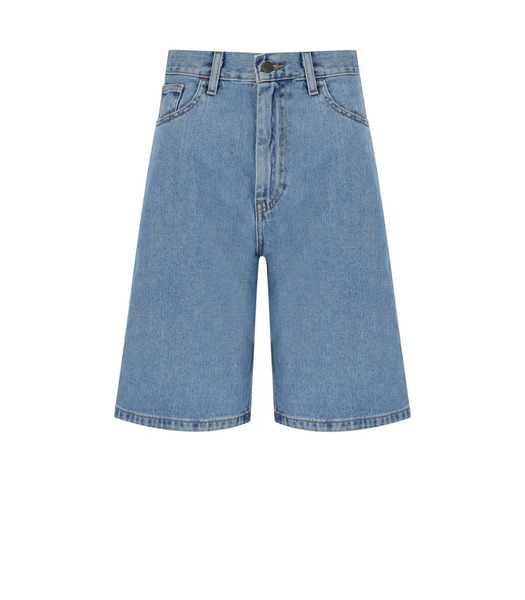  Carhartt Wip W' Brandon Light Blue Bermuda Shorts 
