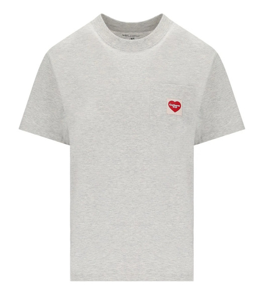  Carhartt Wip W' S/s Pocket Heart Grey T-shirt 