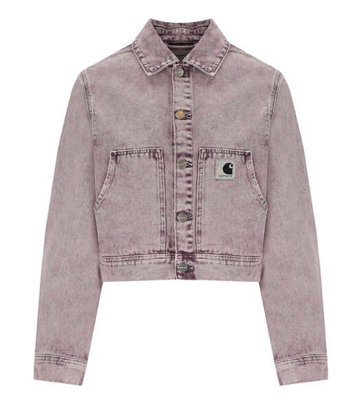  Carhartt Wip W'arca Purple Denim Jacket 