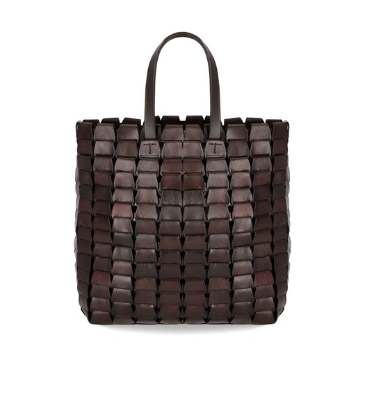  Dragon Diffusion Link Dark Brown Tote Bag 