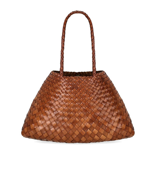  Dragon Diffusion Santa Croce Brown Shoulder Bag 