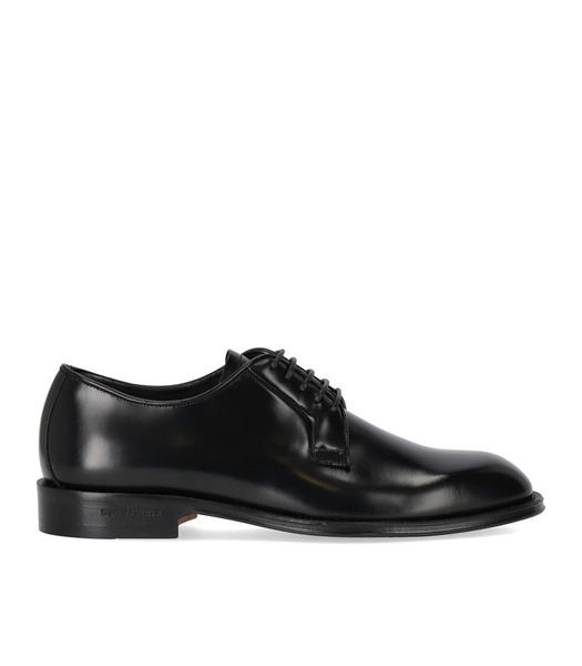  Dsquared2 D2 Classic Black Derby Shoe 