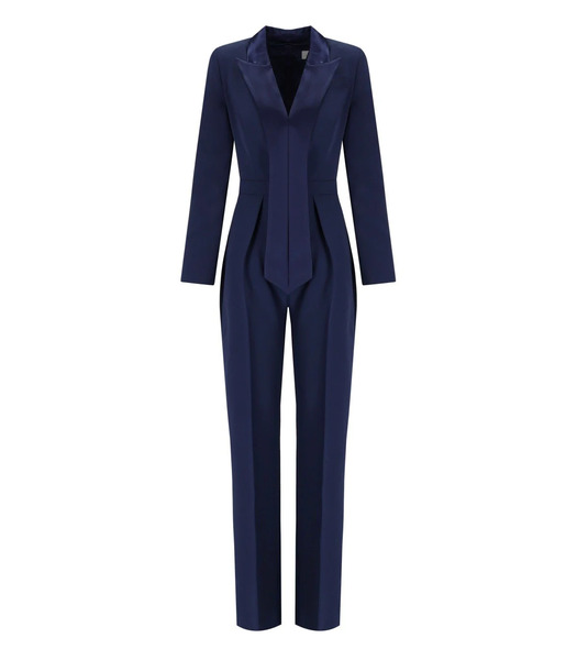  Elisabetta Franchi Oltremare Smoking Jumpsuit 