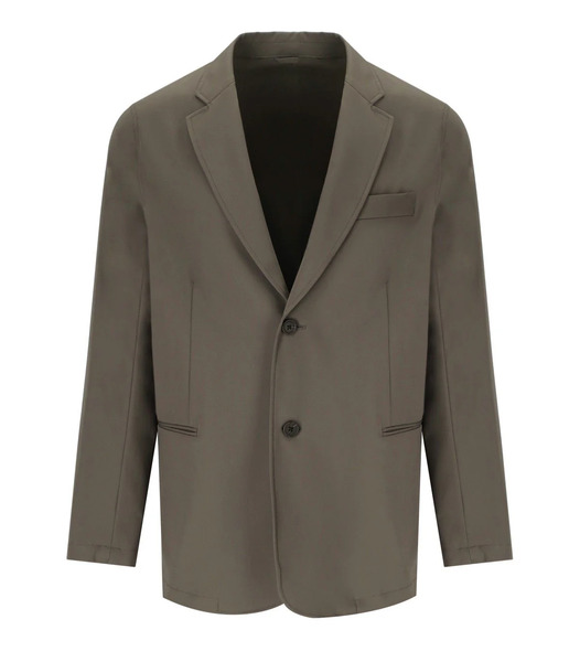  Emporio Armani Travel Essential Brown Single-breasted Jacket 