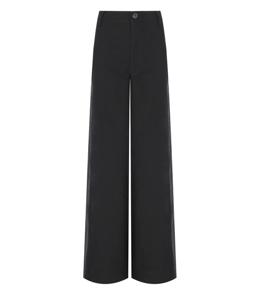  Essentiel Antwerp Gorror Black Wide Leg Pants 