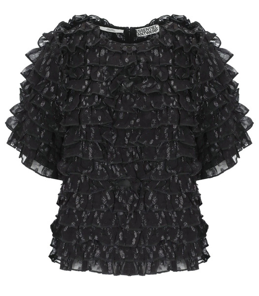  Essentiel Antwerp Incarvillea Zwart Top 