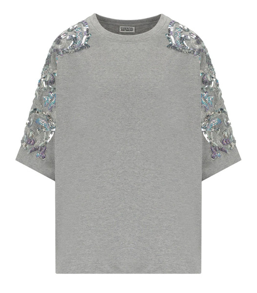  Essentiel Antwerp Jangoo Grey T-shirt 