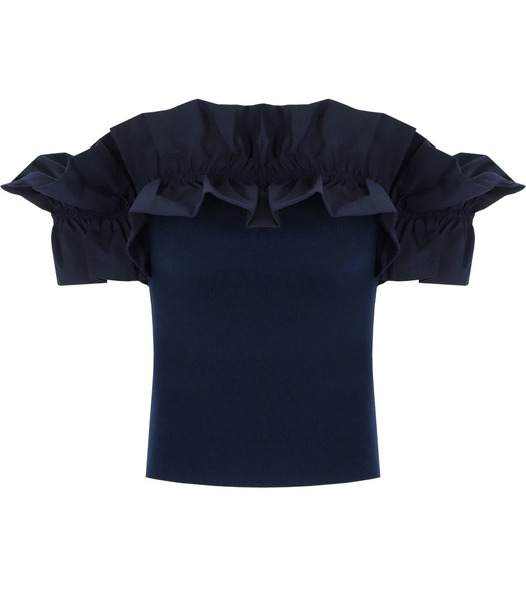  Essentiel Antwerp Jaqua Blue Top 