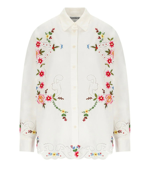  Essentiel Antwerp Jayme White Shirt 