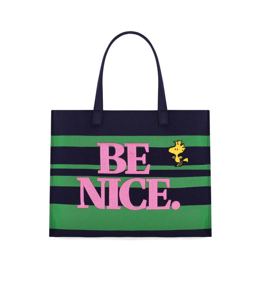  Essentiel Antwerp Jobba Blue And Green Shopping Bag 