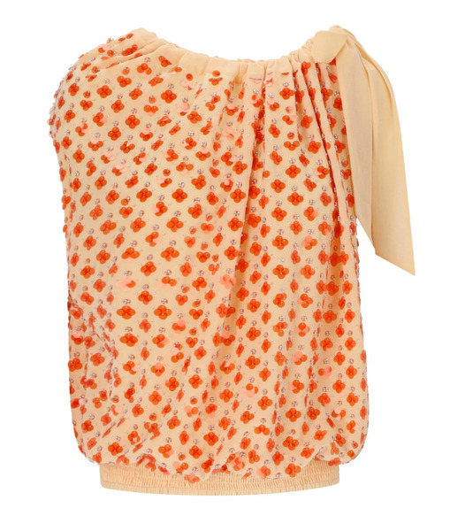  Essentiel Antwerp Jocelyn Orange Top 