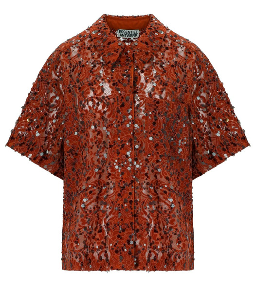  Essentiel Antwerp Joks Rust Shirt 