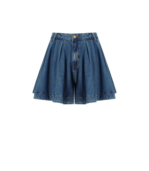  Essentiel Antwerp Joss Blue Denim Shorts 