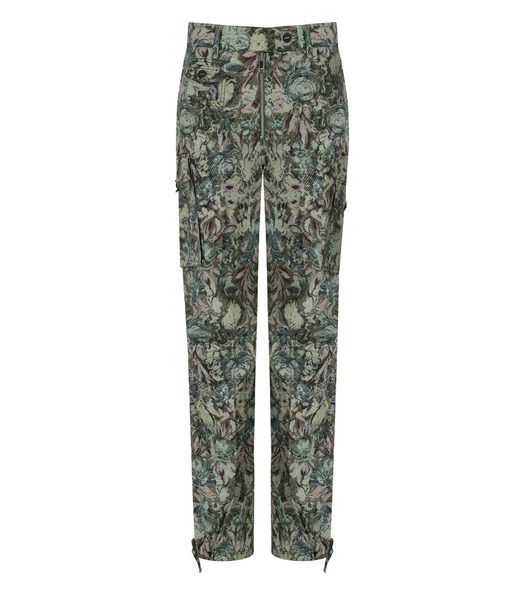  Ganni Jadeite Twill Pants 