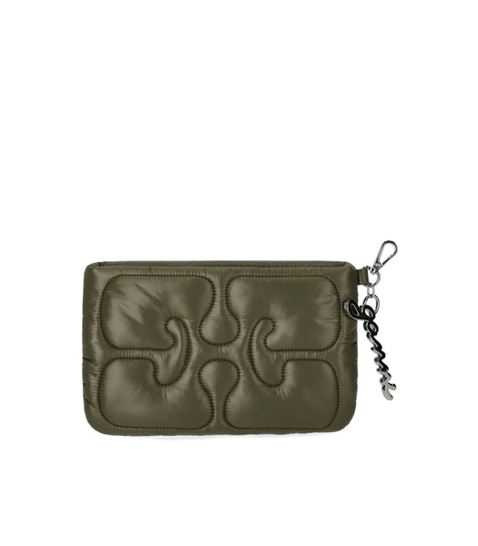  Ganni Kalamata Quilted Pochette 