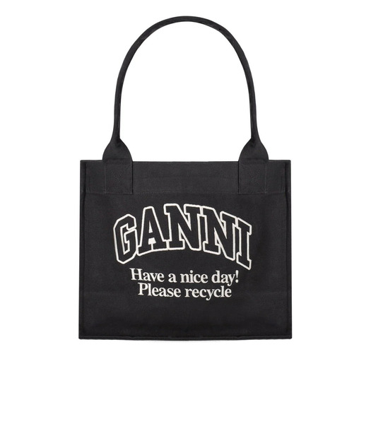  Ganni Phantom Large Shopping Bag 
