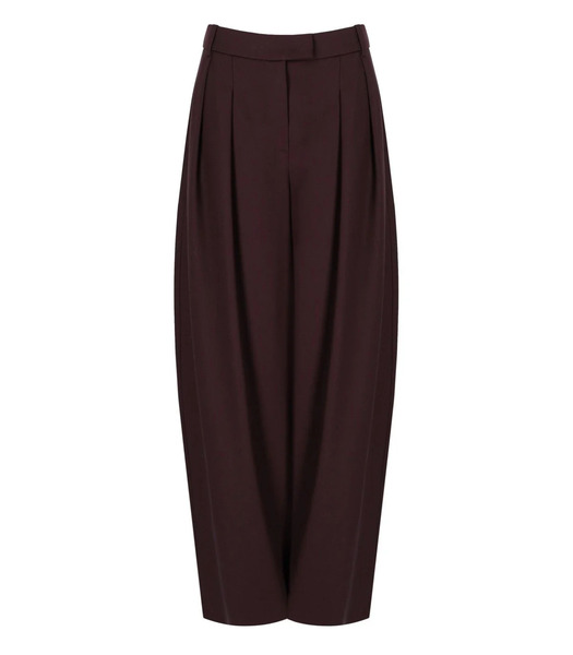  K.k. Balloon Burgundy Pants 