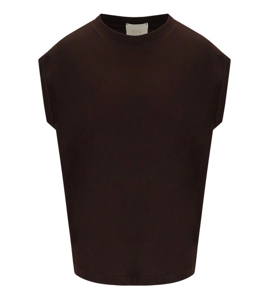  K.k. Carol Dark Brown T-shirt 