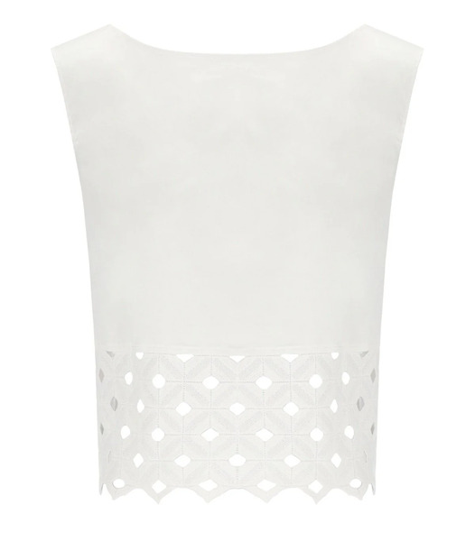  Max Mara Beachwear Maggio White Top 