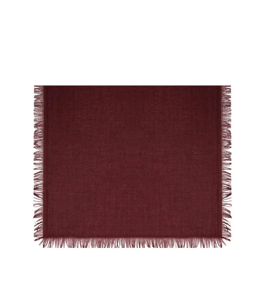  Max Mara Weekend Ballo Burgundy Scarf 