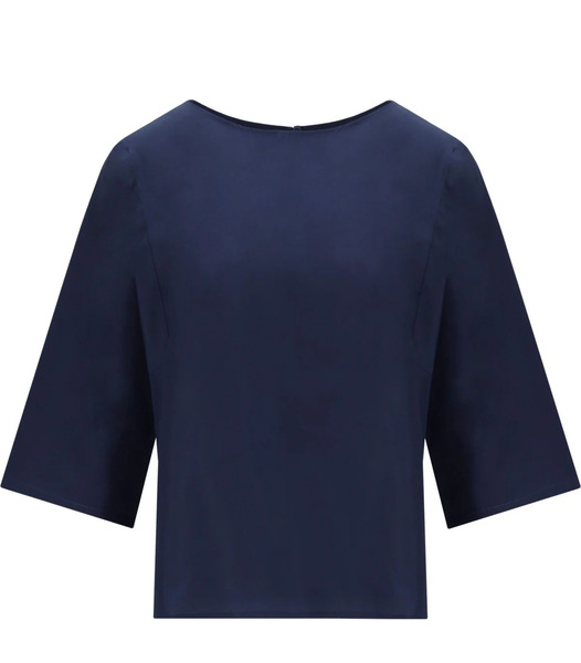  Max Mara Weekend Fastoso Blue Blouse 