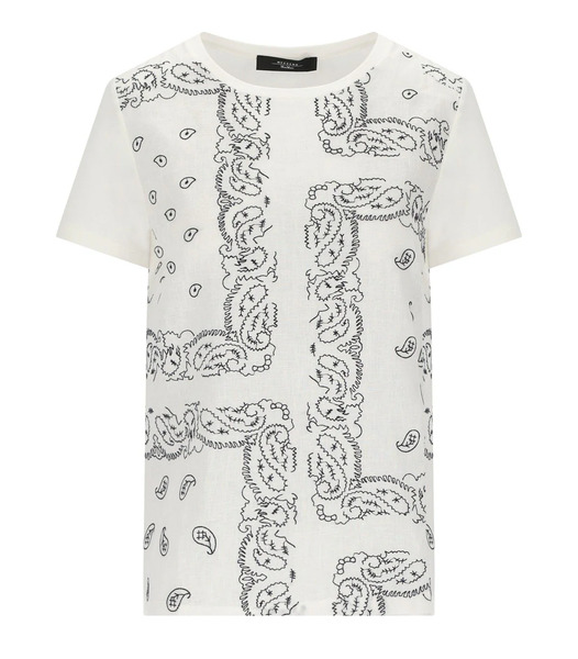  Max Mara Weekend Genio White T-shirt 