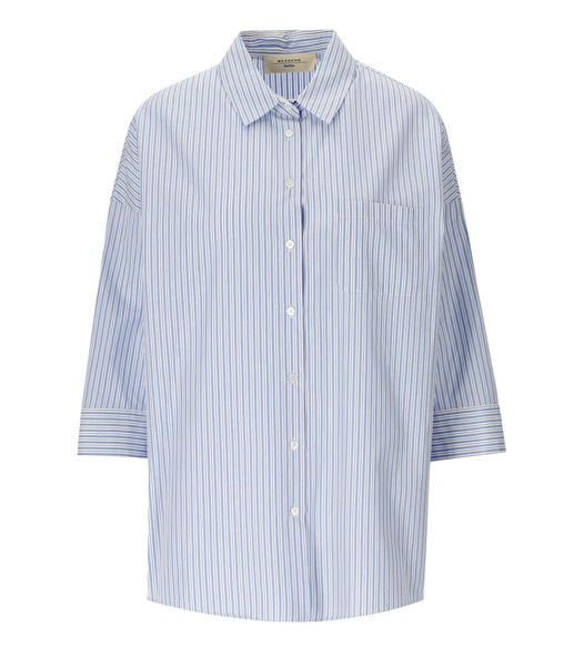  Max Mara Weekend Giralda Light Blue Shirt 