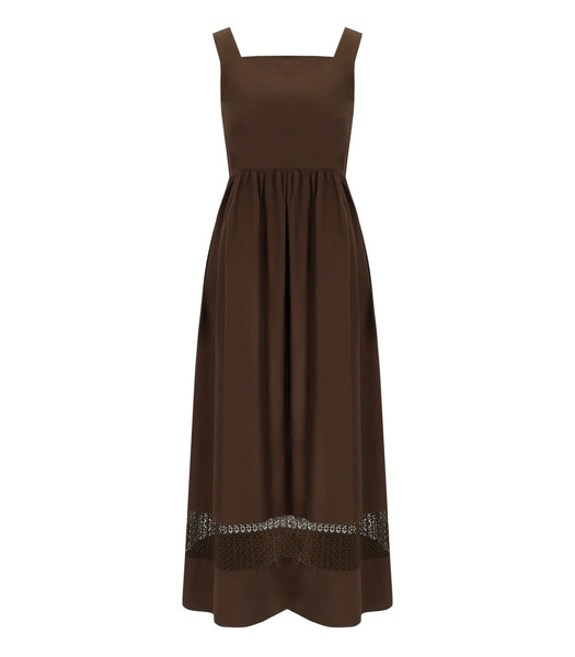  Max Mara Weekend Gola Chocolate Dress 