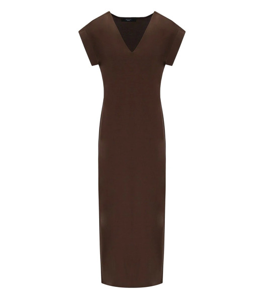  Max Mara Weekend Mirto Brown Dress 