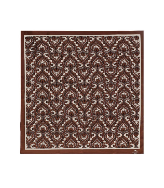  Max Mara Weekend Onesto Brown Foulard Scarf 